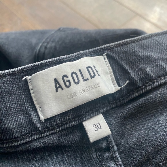 Agolde Nico High Rise Black slim fit jeans - Picture 12 of 15